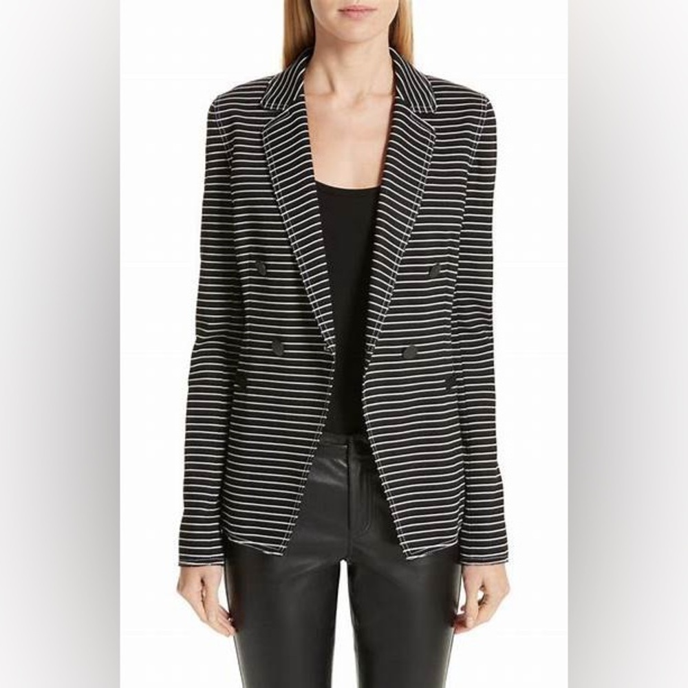Lafayette New York 148 striped blazer